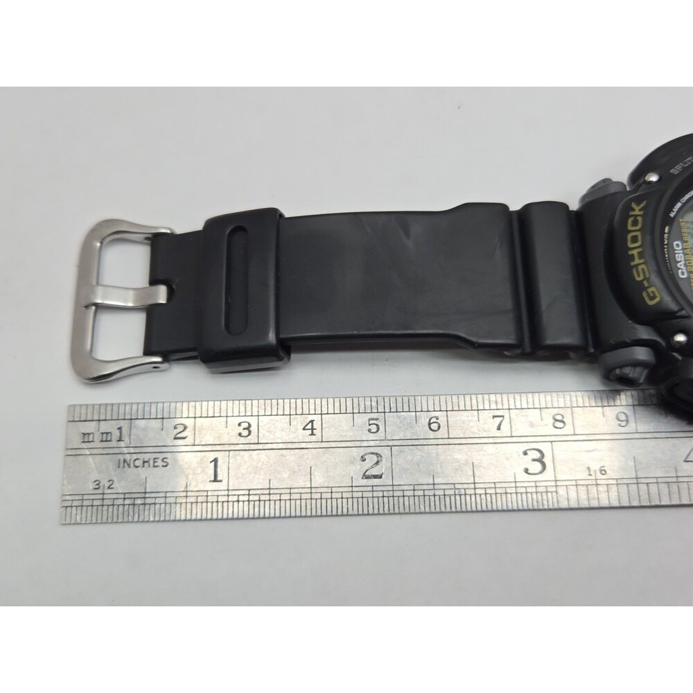 Casio G Shock Mens Digital Black Yellow 200M Illuminator Chronograph New Battery - Picture 9 of 11